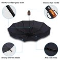 thumbnail image 4 of LHCER Rain Umbrella, Automatic Folding Umbrella,Folding Travel Umbrella Automatic Windproof Compact Portable Rain Umbrellas 10 Ribs, 4 of 8