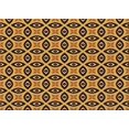 thumbnail image 1 of Ahgly Company Machine Washable Indoor Rectangle Transitional Beer Orange Area Rugs, 8' x 10', 1 of 7
