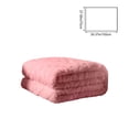 thumbnail image 3 of PEONAVET Throw Blanket Suedes Nap Shawl Blanket Blanket Blanket Ideal for Office Naps Warm and Cozy Blanket Suitable for Bed Or Sofa, 3 of 6
