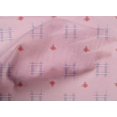 thumbnail image 4 of oneOone Cotton Cambric Fabric Check Kasuri Print Fabric BTY 56 Inch Wide, 4 of 4