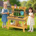 thumbnail image 4 of Gymax Play Kitchen for Kids w/ Removable Faucet Sink Grill Rack Rotation Knobs, 4 of 10