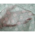 thumbnail image 4 of oneOone Silk Tabby Fabric Stripe & Circle Patchwork Print Sewing Fabric BTY 42 Inch Wide, 4 of 4