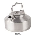 thumbnail image 1 of Bouilloire de Camping Extérieure 1L Bouilloire en Acier Inoxydable 304 Cafetière Portable, 1 of 8