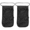 thumbnail image 3 of 2Pcs  Ball Bag,Nylon Mesh  Ball Pouch Large Capacity Can Hold 36 Balls Carrying Holder With Rope, 3 of 8