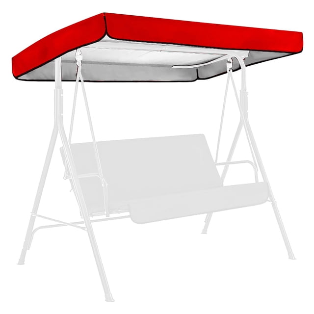 All Season Outdoor Swing Chair Protective Cover with Versatile Design Made from Durable 190T Polyester Coating Fabric for Optimal Shelter