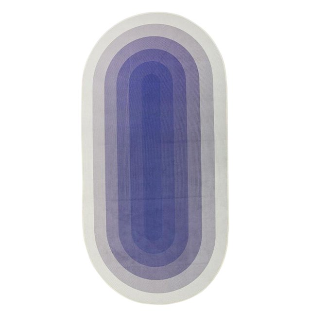 veasfak Anti Slip Bathroom Rugs Fast Drying Bathmat for Laundry Room Office Kitchen 80cmx160cm Violet