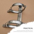 thumbnail image 3 of SHISUYAN Fire Extinguisher Bracket Iron Silver Vehicle Use 1Pcs 8.5x4.7in, 3 of 9