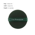 thumbnail image 2 of VONKY Lot de 7 Houppette Cosmétique Fond de Teint Humide et Sec BB Crème Applicateur Double Face Douce Lavable Réutilisable Éponge de Maquillage Outils Femmes Ronde Vert, 2 of 7