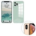 thumbnail image 1 of ziyahi Glass Back Phone Covers with Solid Color Full Rugged Bumper Anti-Slip Design for Iphone 7P/8P/7/8/XS Max/XR/X/XS, 1 of 3
