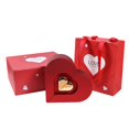 thumbnail image 2 of Boovnll Home Storage, Valentine's Day Double Open Jewelry Gift Box Heart Shaped Gift High End Jewelry Set Packaging Box, Storage, Storage and Organization, Organization and Storage, 2 of 9