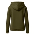 thumbnail image 4 of RKSTN Hoodies for Women Casual Plus Size Long Sleeve Solid Color Pullover Tops Fall Fashion Lightweight Loose Drawstring Sweatshirt, 4 of 8