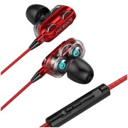 3.5mm Super Bass In ear HIFI Stereo Earphone Earbuds Headphone Headset With Mic
