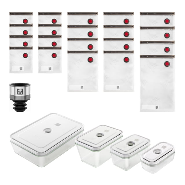 ZWILLING Fresh & Save Glass Vacuum Expansion Set, 25 Piece