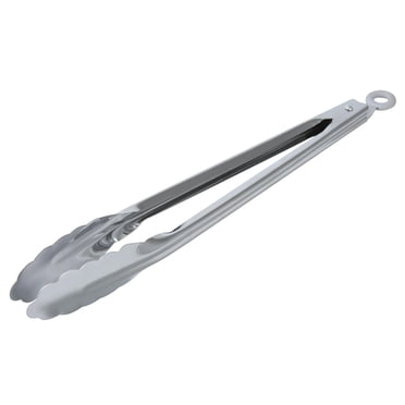 Pinces de cuisine verrouillables en acier inoxydable Mainstays de 30,5 cm (12 po), argentées