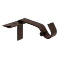 thumbnail image 1 of Kenney Manufacturing 273008 0.62 in. Curtain Brackets, Pewter, 1 of 4