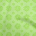 thumbnail image 1 of oneOone Velvet Lime Green Fabric Fruits Lemon Slice Sewing Craft Projects Fabric Prints By Yard 58 Inch Wide, 1 of 4