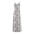 thumbnail image 4 of CEHVOM Robes d'Été pour Femmes Décontractées Boho Imprimées à Bretelles Anneau Plage Longue Robe Maxi avec Poches, 4 of 5