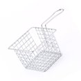 thumbnail image 4 of Iron Fryer Basket with Handle, Kitchen Frying Chips Fryer Strainer Cooking Tool for Home Kitchen Commercial Restaurant, 4 of 8