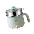 thumbnail image 2 of Luzkey Electric Cooking Pot Mini Travel Cooker Multipurpose Stainless Steel 2 Gear Electric Rice Cooker Raman Cooker for Oatmeal Fry steel steamer, 2 of 8