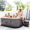 thumbnail image 2 of Intex PureSpa Plus Greystone 6 Person Square w/ 170 AirJets, 2 of 12