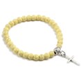 thumbnail image 4 of Baohd Stylish And Comfortable Beaded Bracelets For Wear Gift Cross Pendant Bracelets yellow 5Set, 4 of 6