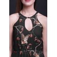 thumbnail image 3 of Bimba Bird Ladies Sleeveless Long Print Maxi Dress with Side Slits Summer Wear-Large, 3 of 6