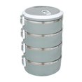 thumbnail image 2 of Birdeem 2800Ml 4 Layer Round Food Lunch Box Stainless Steel Lunch Box Lunch Box Food Storage Box Childrens Lunch Box Hot Food, 2 of 8