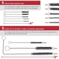 thumbnail image 4 of Chendee Ensemble de 22 Pcs d'Outils de Nettoyage et de Réparation pour Pistolet Aérographe, Ensemble de Détails de Peinture par Gravité, 4 of 9