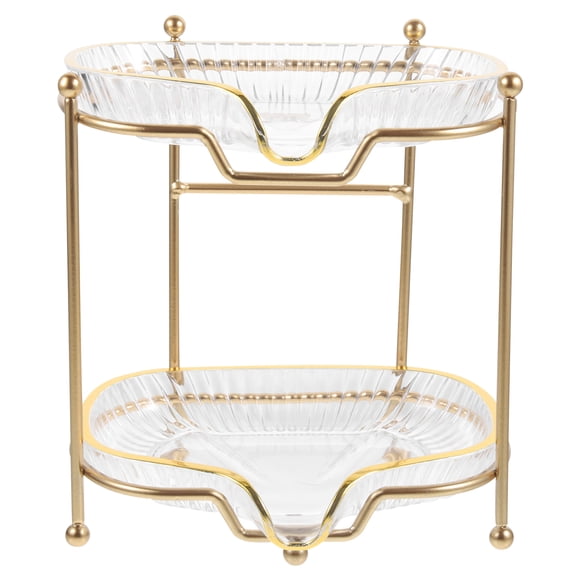 Double Layer Soap Dish Sponge Holder Countertop Self-draining Soap Tray Wall Mounted Soap Holder