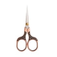 thumbnail image 1 of Scissors for Office Vintage Stainless Steel Electroplated Scissors Retro Carved Scissors Stitch Thread Ends Home Scissors Office Scissors Stainless Steel Scissors, 1 of 3