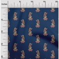 thumbnail image 1 of oneOone Polyester Lycra Fabric Women Block Print Fabric By Yard 56 Inch Wide, 1 of 1