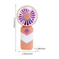 thumbnail image 2 of LSLJS Handheld Fan Summer Portable Carry Small Fan Rechargeable Household Small Fan Student Dormitory Outdoor Gift Fan Light Sound Low Noise, Sports Equipment, 2 of 8