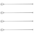 thumbnail image 4 of 4Pcs Stainless Steel Swizzling Stick Reusable Beverage Stirrer Coffee Honey Stir Stick, 4 of 9