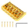 thumbnail image 2 of Pont Fixe de Guitare Électrique Pont Rigide de Guitare en Métal Pont Fixe de Guitare Réglable Remplacement pour Telecaster, 2 of 8