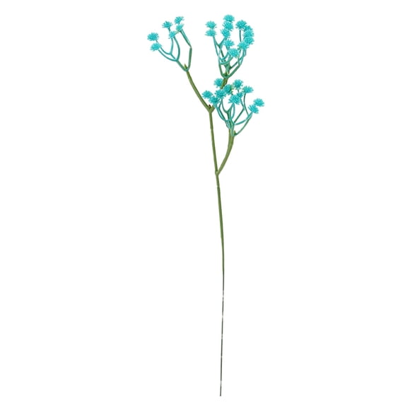 Nanoei Artificial Flowers, Flowers for Artificial Tiny Faux Faux Flowers, Flexible Artificial Flower Stems for Bouquet Crafting, Diy Wedding Floral Arrangements, Faux Greenery Stalks Blue