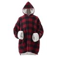 thumbnail image 1 of Oversize Sherpa Wearable Blanket Hoodie, 1 of 1