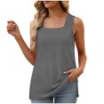 thumbnail image 1 of Birdeem Débardeur pour Femmes Mode Décontractée Col Confortable T-Shirt Ample Sans Manches, 1 of 12