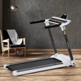 thumbnail image 4 of Tapis Roulant Compact Portable;Électrique Motorisé 3,5 Hp;14 Km/h;Machine de Course Moyenne Motorisée Gym 330 Lb;Pliable pour Entraînement de Mise en Forme à la Maison Gym Jogging Marche;Haut-Parleur Bluetooth Application FITIME, 4 of 21
