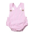 thumbnail image 1 of Combinaison une-Pièce en Coton Biologique pour Bébé Fille, Tenue de Soleil pour Tout-Petit, 1 of 4