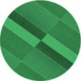 thumbnail image 1 of Ahgly Company Machine Washable Indoor Round Transitional Green Area Rugs, 5' Round, 1 of 7