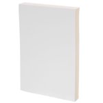 Papier enduit autocollant blanc 100 Feuilles compatibles avec l'imprimante
