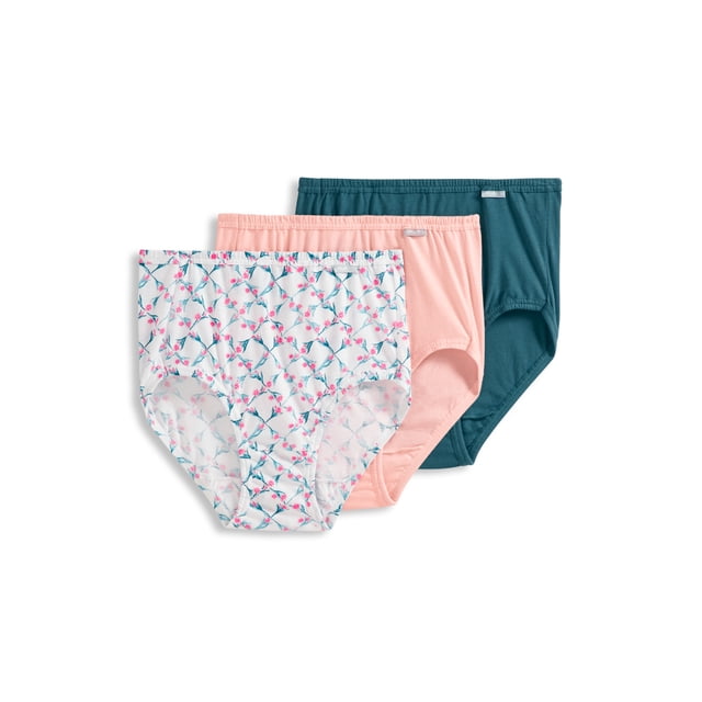 Jockey Women's Plus Size Elance Brief - 3 Pack