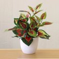 thumbnail image 4 of tredstone Artificial Potted Plant Leaf Simulation Leaves Home Office Desktop Greenery Decoration, Plant Type 15, 4 of 7