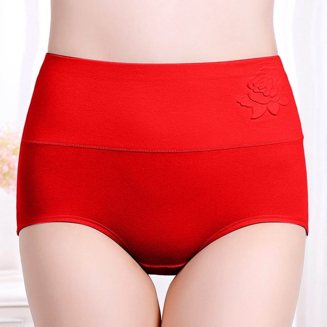 Culottes Post-Partum Taille Haute pour Femmes, Couvrance Complète, Culottes Douces et Confortables, Culottes à Contrôle Ferme pour Femmes, sous-Vêtements après l'Accouchement pour Femmes, sous-Vêtements pour Adolescentes, Robe, Culottes Télécommandées pour Femmes, Plaisir
