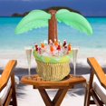 thumbnail image 4 of 25 Inch Inflatable Palm Tree Coolers Drink Cooler Tropical Hawaiian, 4 of 6