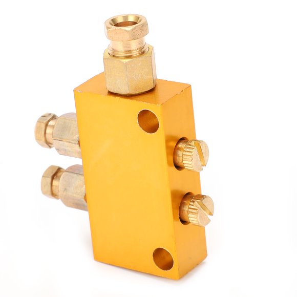 Diviseur d'Huile Réglable, Répartiteur d'Huile Structure Simple et Compacte pour Machines de Forge pour Lignes de Production pour Machines de Moulage sous Pression pour Machines-Outils