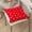 Red, variant on Polka Chair Cushion Garden Dining Home Office Seat Soft Pad 40x40cm