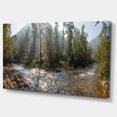 thumbnail image 2 of Panorama de Rivière de Montagne - Grande Impression sur Toile de Paysage, 2 of 3