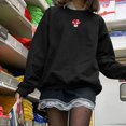 thumbnail image 2 of Sweat-shirt à Manches Longues pour Femmes en Forme de Champignon, 2 of 4