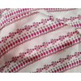 thumbnail image 4 of oneOone Silk Tabby Fabric Floral & Flying Swan Block Print Fabric BTY 42 Inch Wide, 4 of 4